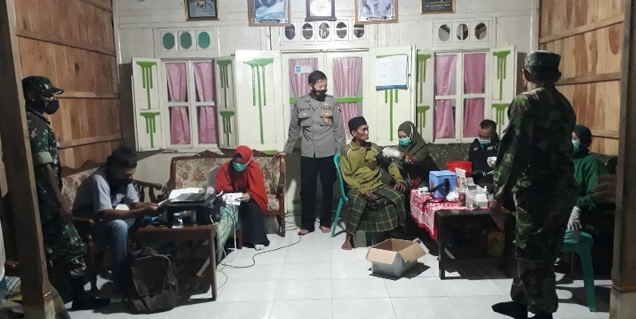 Kegiatan Vaksinasi Door to Door di MangaranAda Capaian Sebanyak 24 Orang