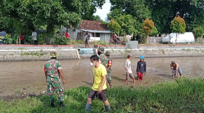 Kodim 0823 Ajak Masyarakat Situbondo Hidup Sehat dan Bersih