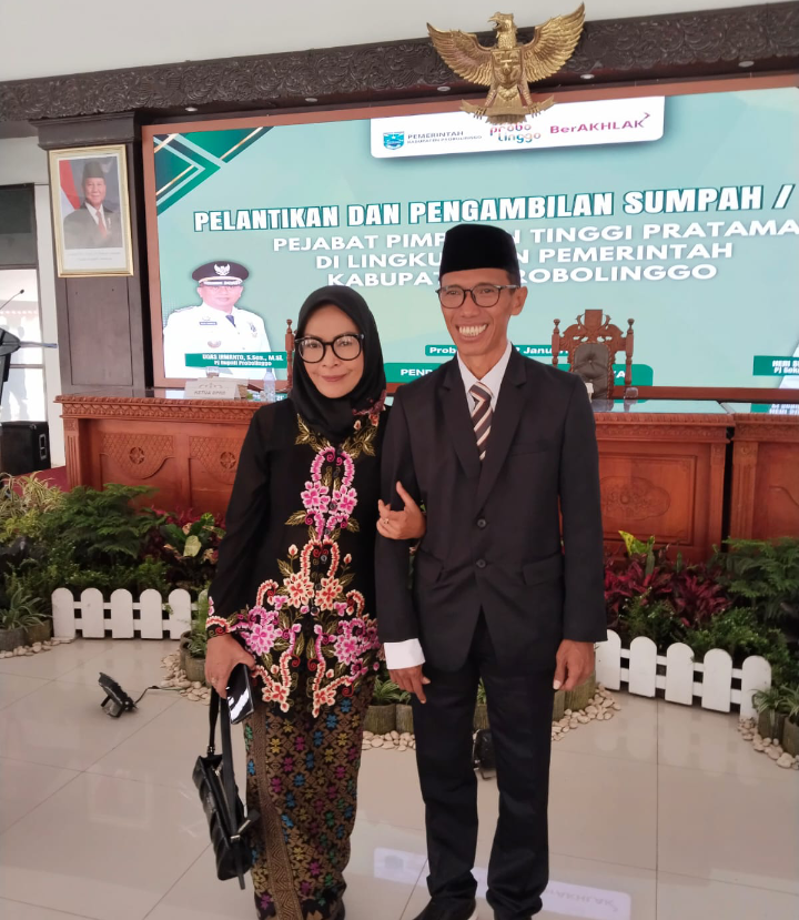 Atas Pelantikan dan Pengambilan Sumpah Janji Penjabat Pimpinan Tinggi Pratama di Pemkab Probolinggo