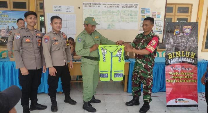 Babinsa Koramil 0823/10 Arjasa Optimalkan Peran Linmas di Wilayah