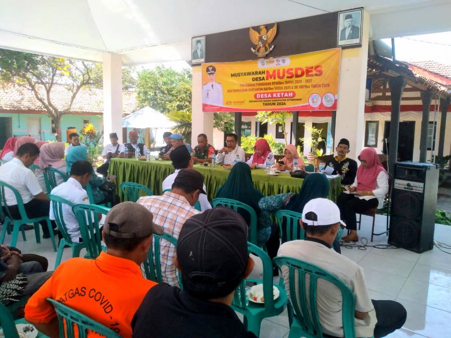 Babinsa Hadiri Musdes Desa Ketah, Bahas Perubahan RPJMDes dan Rencana Pembangunan 2025