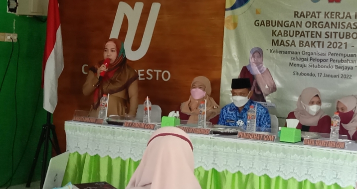 Rapat Kerja I GOW Situbondo Masa Bhakti 2021-2025, Begini Kata Anggota DPRD Jawa Timur Zeynia