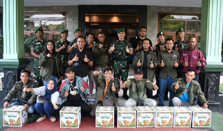 Bentuk Apresiasi Dandim 0822 Bondowoso Kepada Media Massa Jelang Hari Raya Idul Fitri 1444 H