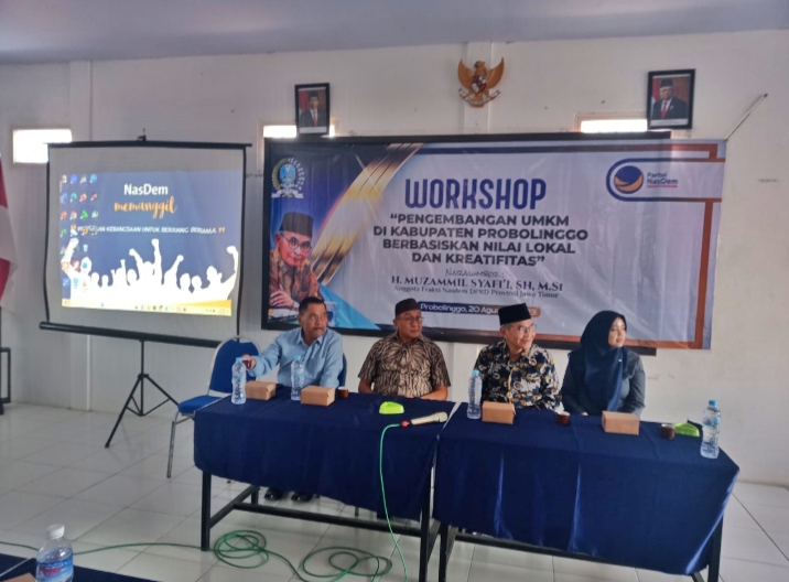 Workshop Pembangunan UMKM di Kabupaten Probolinggo Berbasis Nilai Lokal dan Kreativitas