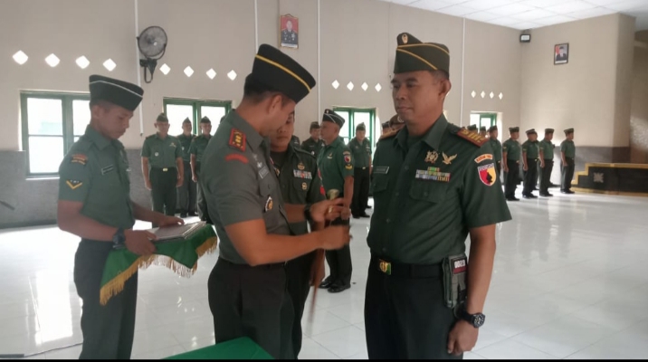 Dandim 0823 Situbondo Beri Penghormatan dan Terimakasih pada Upacara Pelepasan MPP dan Purna Tugas