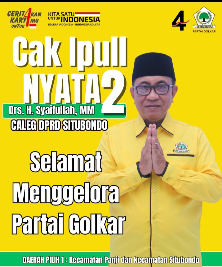 Berikut Ini Motivasi CAK IPUL Sebagai Caleg GOLKAR Dapil 1