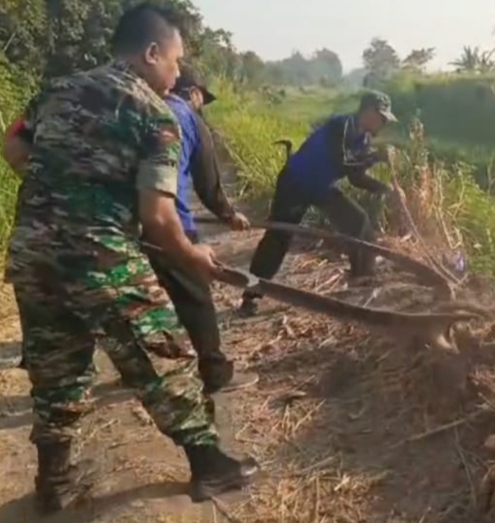 Bersama Forkopimca Koramil 06 Kendit Ajak Ciptakan Lingkungan Sehat