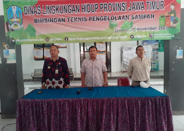 Bersama H. Satib, DLH Jatim Gelar Bimtek Pengelolaan Sampah di Kelurahan Kebonsari