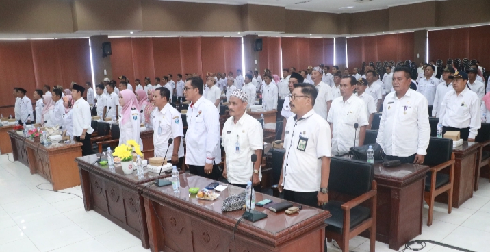 Bupati Probolinggo, Timbul Prihanjoko Buka Bimtek Peningkatan Kapasitas Aparatur Kelurahan dan Desa