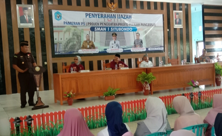 Bupati Situbondo Drs H Karna Suswandi Buka Acara Pameran Penguatan Profil Pelajar Pancasila