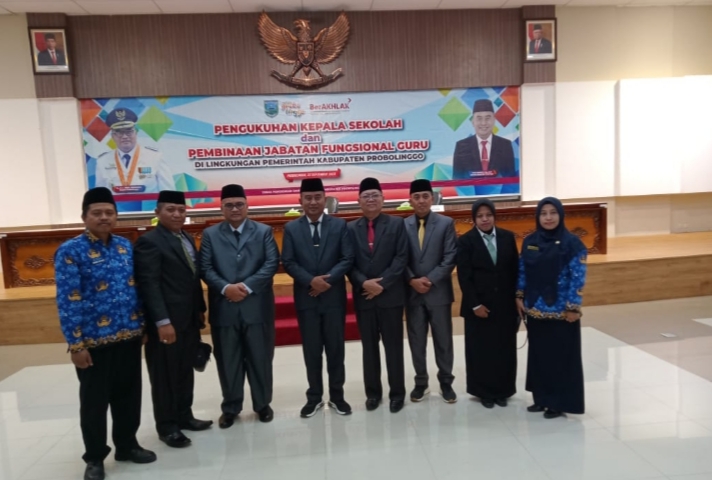 Lakukan Pembinaan Jabatan Fungsional Guru, Bupati Timbul Kukuhkan 51 Kepala Sekolah