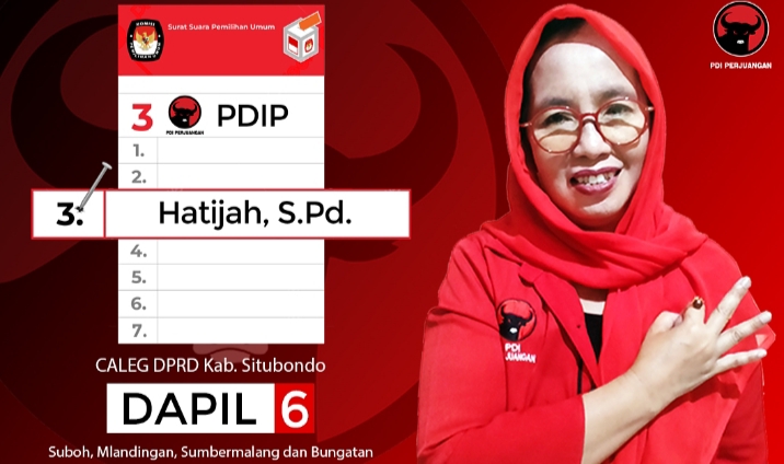 Coblos Nomor 3: Calon Legislatif DPRD Kabupaten Situbondo Dapil 6