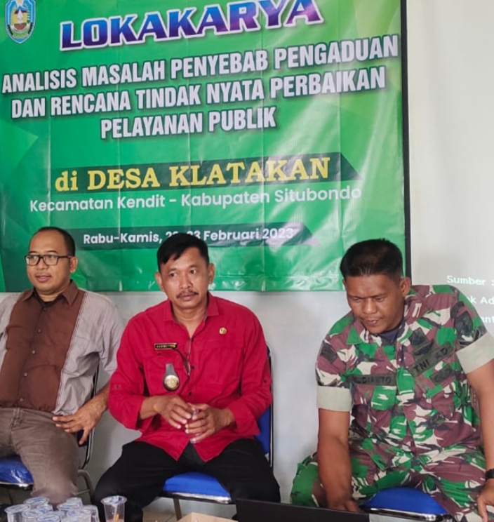 Loka Karya Analisis Masalah Penyebab Pengaduan dan Rencana Tindak Nyata Perbaikan Pelayanan Publik