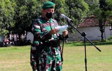 Dandim 0823 Membacakan Sisi Historis Lahirnya Perkumpulan Boedi Oetomo