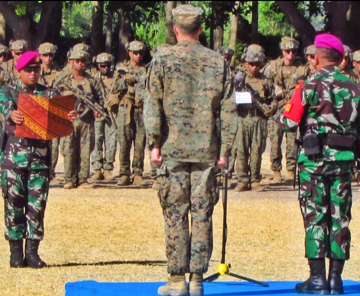 Danramil 0823/08 Banyuputih Hadiri Penutupan Latihan Bersama PLATOON EXCHANGE 2024