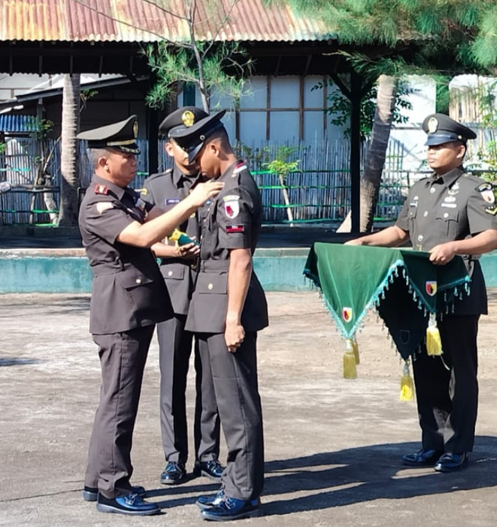 Danramil 09 Jangkar Hadiri Acara Pelantikan Penutupan Pendidikan Tamtama Tahun 2023