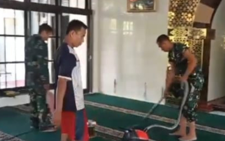 Danramil Bungatan, Kapten (Inf) Agus Al Amin Apresiasi Kegiatan Babinsanya Bersama Warga Setempat 