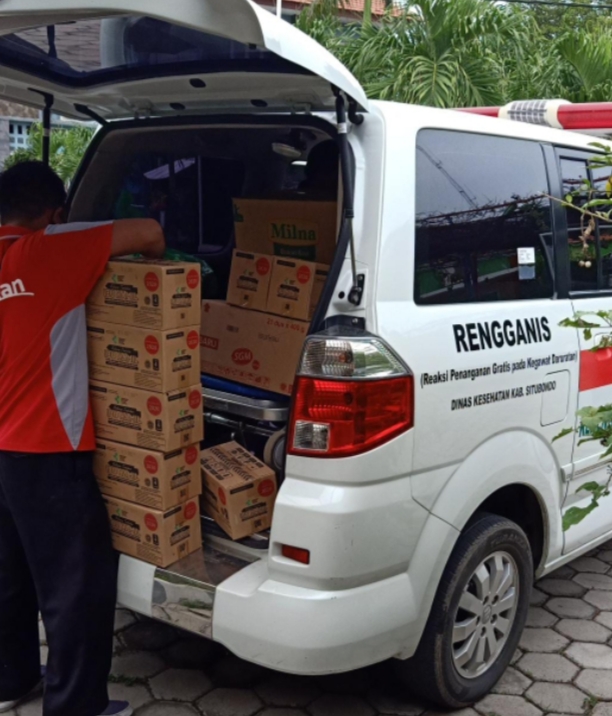 Duka Akibat Erupsi Gunung Semeru, Dinas Kesehatan Situbondo Kirim Nakes dan Ambulan