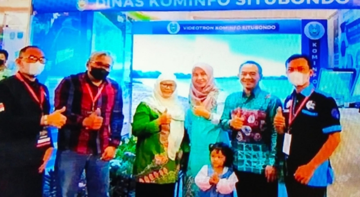 Diskominfosan Kabupaten Situbondo Ikut Pameran JKF 2022