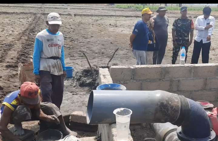 Babinsa Koramil 0823-05 Panarukan Dorong Pemanfaatan Lahan Tidak Produktif Menjadi Sawah