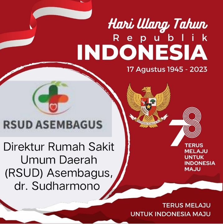 dr. Sudharmono dan Seluruh Staf Mengucapkan Selamat HUT Kemerdekaan Republik Indonesia ke-78