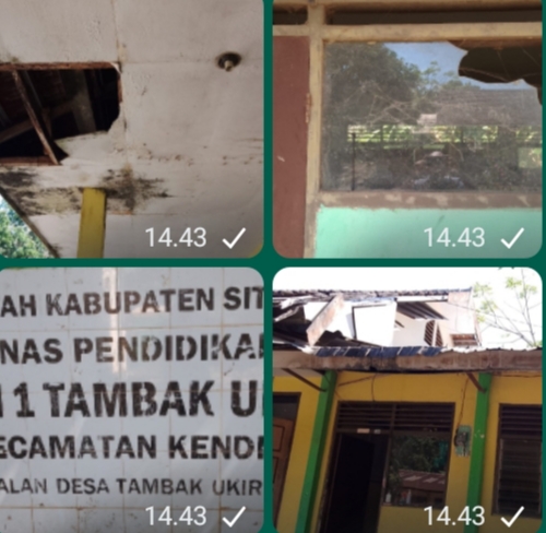 Gedung SDN 1 Tambak Ukir Kecamatan Kendit Butuh Rehabilitasi