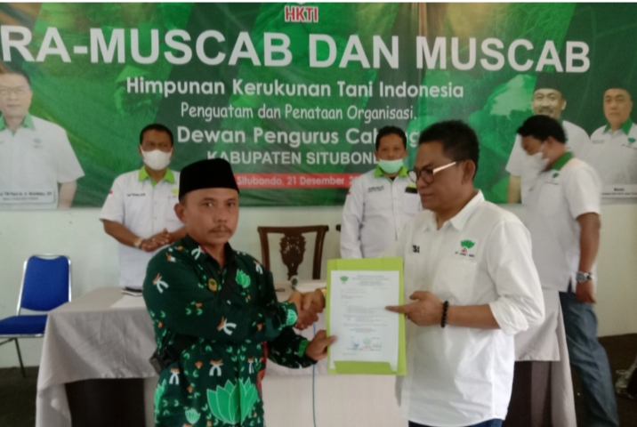 DPC HKTI Situbondo Gelar Pra-Muscab dan Muscab, H.Sugeng Terpilih Sebagai Ketua Periode 2021-2026