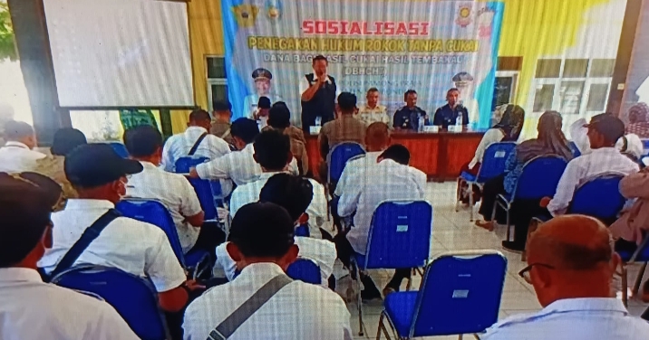 Satpol-PP Situbondo Gelar Sosialisasi Penegakan Hukum Untuk Rokok Tidak Bercukai