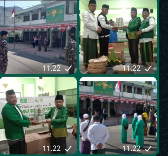Pengurus Cabang NU Situbondo Gelar Upacara HUT Kemerdekaan RI ke 77 di Halaman Kantor PCNU