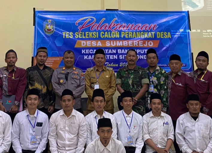 Hadiri dan Lakukan Pengamanan Kegiatan Seleksi Penjaringan Penyaringan Perangkat Desa Sumberejo