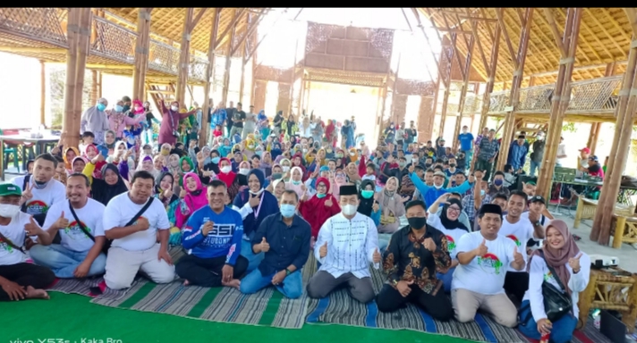 Halal bihalal Keluarga Besar Pedagang  CFD Pertama Kalinya Digelar di Aula KK26 Olean