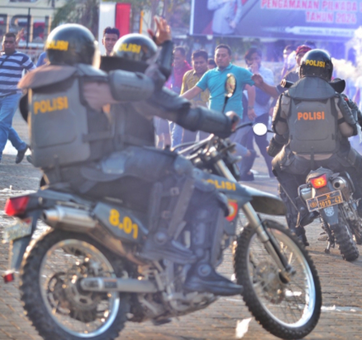 Jelang Pilkada Serentak 2024, Polres Gelar Simulasi Sispamkota