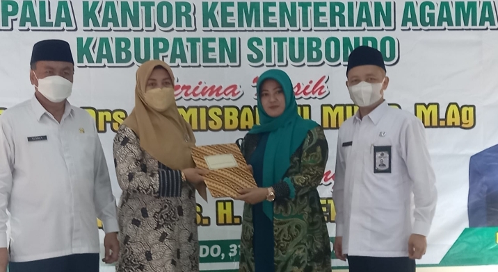 Jabatan Kepala Kementerian Agama Kabupaten Situbondo Diserahterimakan