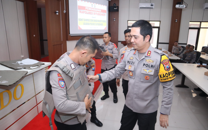 Kapolres Situbondo Beri Arahan Bhabinkamtibmas Terkait Kesiapan Program Swasembada Pangan