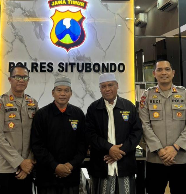Kapolres Situbondo dan Ketua Da'i Lakukan Kamtibmas 