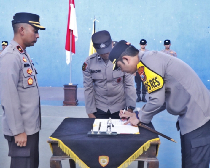 Kapolres Situbondo Kukuhkan Pengurus Komite Olahraga Polri