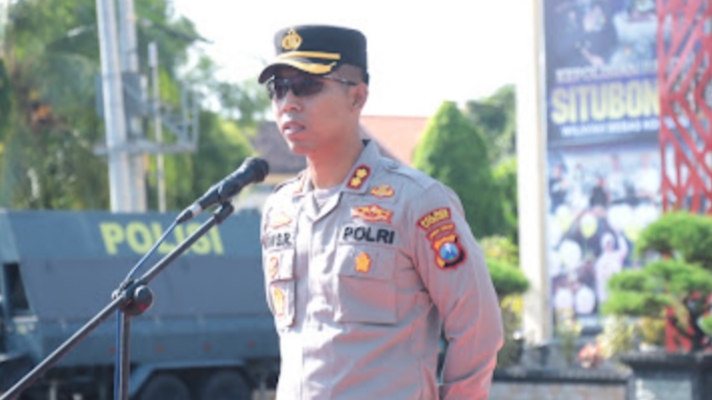 Kapolres Situbondo Minta Semua Satuan Persiapkan Pengamanan Arus Mudik dengan Baik
