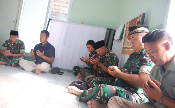 Kasdim 0823 Situbondo Pimpin Doa Bersama, Kenang Jasa Pahlawan di Hari Pahlawan