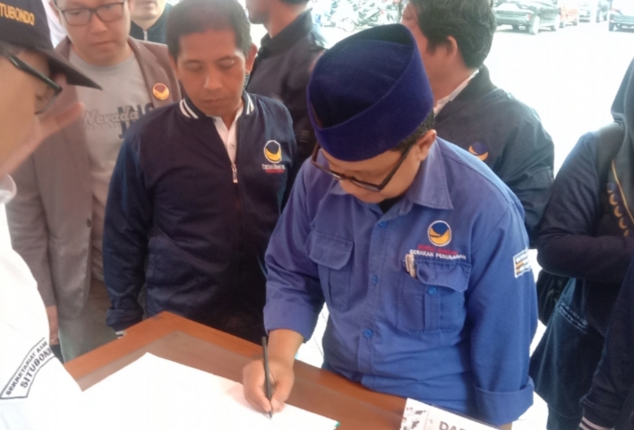 Partai Nasdem Sudah Daftarkan Bacalegnya Ke KPU Situbondo, Dinyatakan Lengkap dan Benar