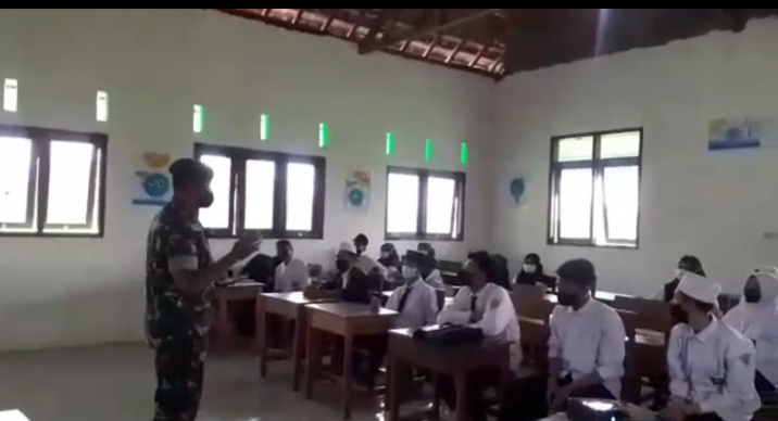 Sosialisasi Penerimaan Calon TNI AD Kepada Para Siswa-siswa SMK Jauhurul Ulum