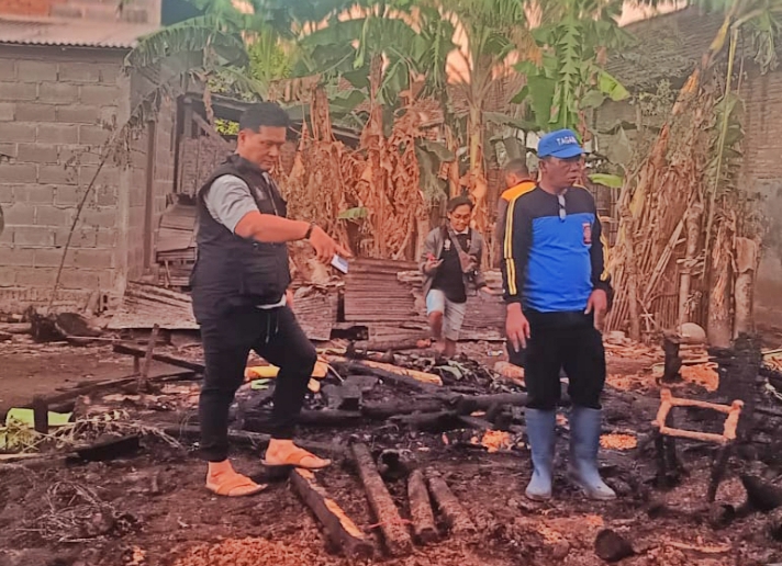 Kerugian Ditaksir Puluhan Juta, Camat Turun ke Lokasi