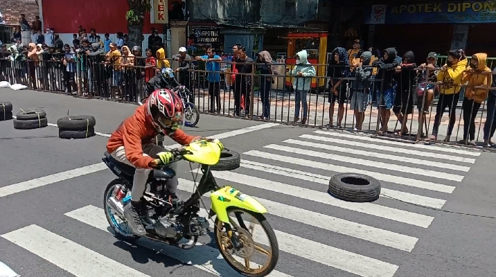 Salurkan Bakat Balapan, Kodim 0823 Gelar Lomba Drag Race Dandim Cup 2022