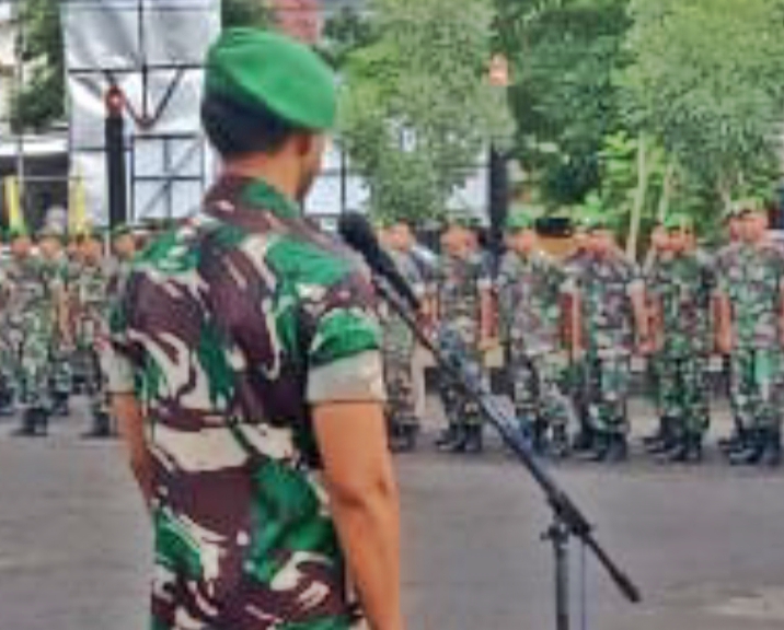 Kodim 0823 Situbondo Gelar Apel Pemberangkatan Cuti Lebaran 1445 H Tahun 2024