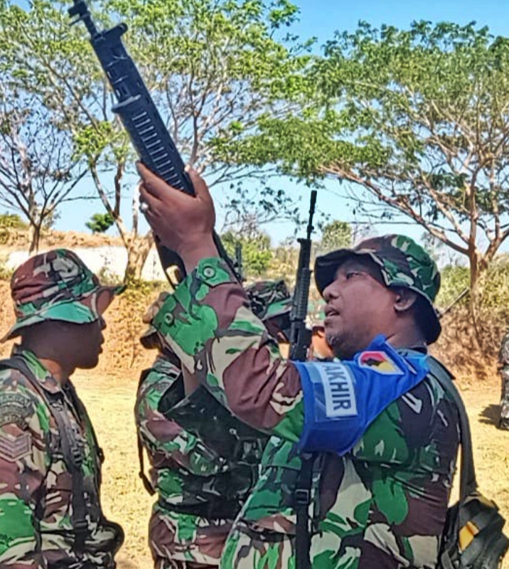 Asah Kemampuan Menembak, Kodim 0823 Situbondo Gelar Latbakjatri TW III TA 2023