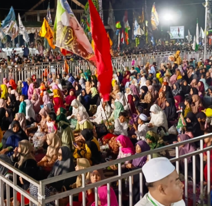 Koramil 0823/08 Banyuputih Laksanakan Kegiatan Pengamanan Pengajian Umum 
