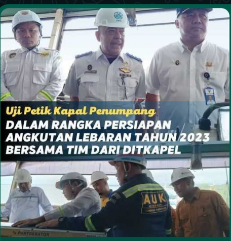 KSOP Kelas III Pare -pare Lakukan Uji Petik Kapal Bersama Tim DITKAPEL