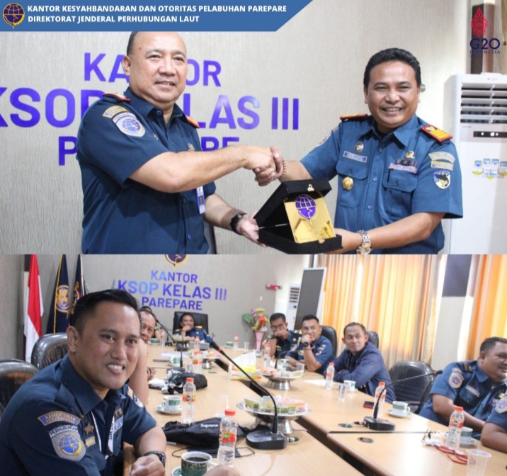 KSOP Kelas IV Panarukan Lakukan Studi Banding Soal Inaportnet ke KSOP Kelas III Pare -pare