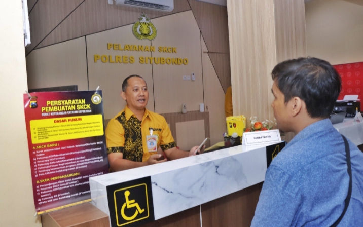 Tim Ombudsman RI di Polres Situbondo Lakukan Penilaian Kepatuhan Pelayanan Publik