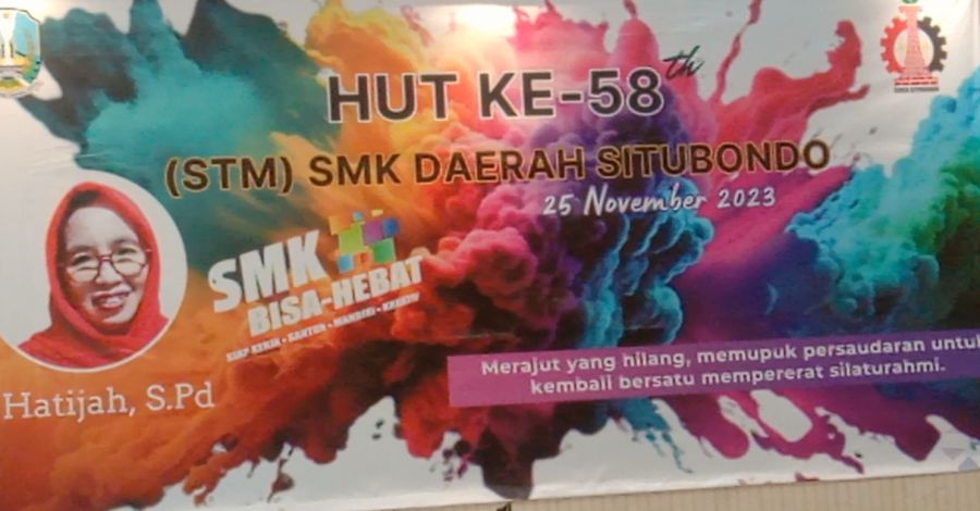 Memperingati HUT nya yang ke 58, STM/SMK Daerah Situbondo Undang 100 Alumni dan Gelar Sarasehan