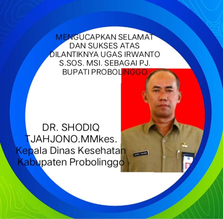 Mengucapkan Selamat dan Sukses Atas Dilantiknya Ugas Irwanto S.SOS MSI Sebagai PJ Bupati Probolinggo
